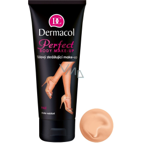 Dermacol Perfect voděodolný zkrášlující tělový make-up odstín Pale 100 ml