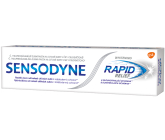 Sensodyne Rapid Whitening Rychlá úleva zubní pasta s fluoridem šetrně bělí citlivé zuby 75 ml
