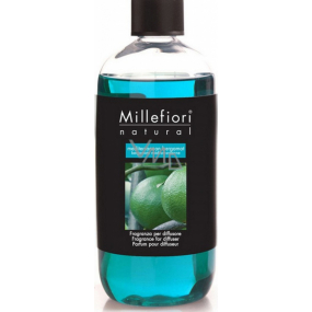 Millefiori Milano Natural Mediterranean Bergamot - Středomořský bergamot Náplň difuzéru pro vonná stébla 500 ml