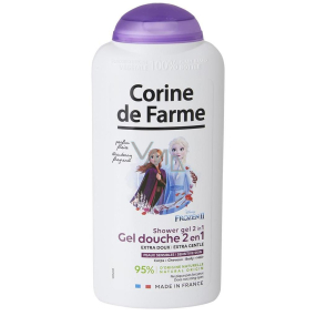 Corine de Farme Frozen II 2v1 šampon na vlasy a sprchový gel pro děti 300 ml