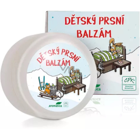 Aromatica Prsní balzám s bambuckým máslem napomáhá k uvolnění dýchacích cest pro děti 30 ml