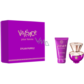 Versace Dylan Purple parfémovaná voda 30 ml + tělové mléko 50 ml, dárková sada pro ženy