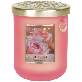 Heart & Home Od srdce sojová vonná svíčka střední hoří až 75 hodin 320 g