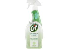 Cif Disinfect & Shine univerzální čistící sprej 100 % Naturally 750 ml rozprašovač