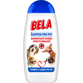 Bela šampon pro psy napomáhající snížení výskytu parazitů, 230 ml