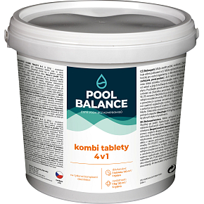 POOL Bazénová chemie Kombi tablety 4v1 2,2 kg POOL Bazénová chemie Kombi tablety 4v1 2,2 kg