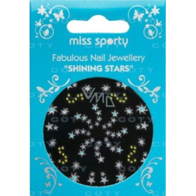 Miss Sporty Shining Star Ozdoby na nehty 32 kusů