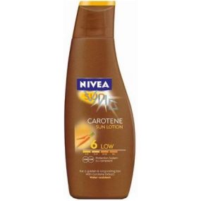 Nivea Sun OF6 Beta-karoten mléko na opalování 200 ml