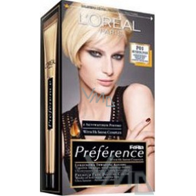 Loreal Paris Préférence Féria barva na vlasy P01 velmi světlá blond popelavá