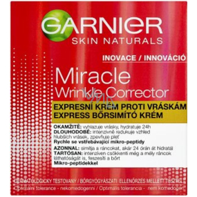 Garnier Skin Naturals Miracle Wrinkle Corrector denní expresní krém proti vráskám 50 ml