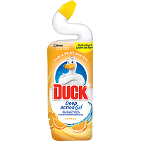 Duck 5v1 Citrus Wc tekutý čistič s citrusovou vůní, 750 ml