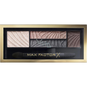 Max Factor Smokey Eye Drama Kit 2v1 oční stíny a pudr na obočí 02 Lavish Onyx 1,8 g