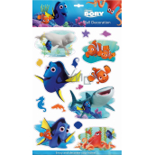 Samolepky na zeď Disney Hledá se Dory 3D 40 x 29 cm