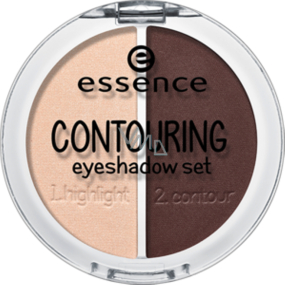 Essence Contouring Eyeshadow Set sada očních stínů 04 Coffee n Cream 5 g