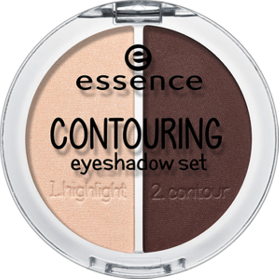 Essence Contouring Eyeshadow Set sada očních stínů 04 Coffee n Cream 5 g