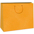 Ditipo Dárková papírová taška 38 x 10 x 29,2 cm oranžová