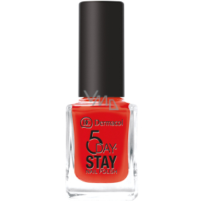 Dermacol 5 Day Stay Dlouhotrvající lak na nehty 19 Red Carpet 11 ml