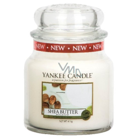 Yankee Candle Shea Butter - Bambucké máslo vonná svíčka Classic střední sklo 411 g