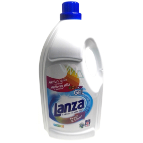 Lanza Fresh & Clean Color gel tekutý prací prostředek na barevné prádlo 90 dávek 4,5 l