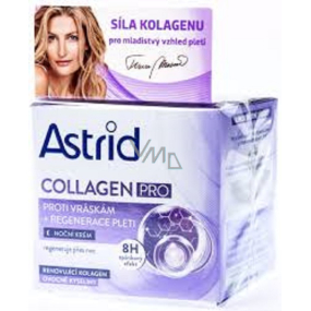 Astrid Collagen Pro proti vráskám noční krém 50 ml