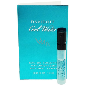 Davidoff Cool Water Men toaletní voda 1,2 ml s rozprašovačem, vialka