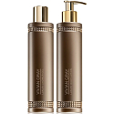 Vivian Gray Crystal Brown tělové mléko 250 ml + sprchový gel 250 ml, kosmetická sada