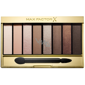 Max Factor Masterpiece Nude paletka očních stínů 01 Cappuccino Nudes 6,5 g