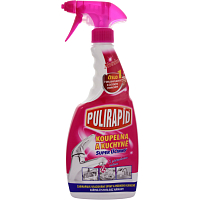 Pulirapid Koupelna a Kuchyně odstraňovač vodního kamene s octem, 500 ml