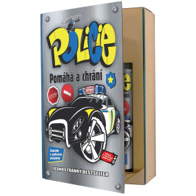 Bohemia Gifts Policista sprchový gel 250 ml + šampon na vlasy 250 ml, kniha kosmetická sada