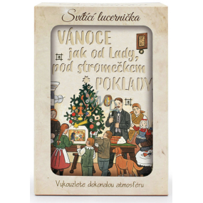 Nekupto Svítící lucernička Josef Lada Vánoce jako od Lady 13,7 x 20 x 5 cm
