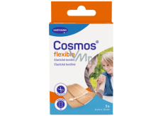 Cosmos Flexible náplast elastická textilní 6 x 10 cm 5 kusů