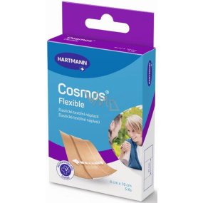 Cosmos Flexible náplast elastická textilní 6 x 10 cm 5 kusů