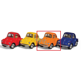 EP Line Volkswagen Little Beetle autíčko na natahování Oranžové 5 x 3 x 3 cm