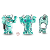 Charm Sterlingové stříbro 925 Disney Pixar Příšerky s.r.o., Sulley, korálek na náramek