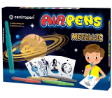 Centropen Air Pens Metallic foukací fixy na papír 8 kusů