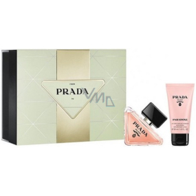 Prada Paradoxe parfémovaná voda plnitelný flakon 50 ml + tělové mléko 50 ml, dárková sada pro ženy