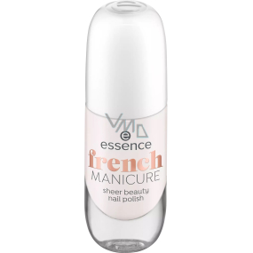 Essence French Manicure lak na nehty pro francouzskou manikúru 02 Rosé on Ice 8 ml