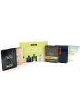 Giorgio Armani Stronger With You Only Man edt 1,2 ml + Prada Luna Rossa Ocean edt 1,2 ml + Yves Saint Laurent Black Opium Illicit Green edp 1,2 ml + Giorgio Armani Acqua di Gioia edp 1,2 ml + Lancome Idole edp 1,2 ml, Gift Tips dárková sada