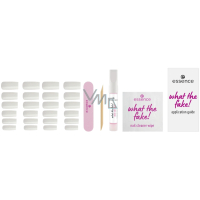 Essence What The Fake! sada s umělými nehty 04 Bare White