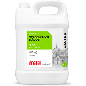 Milit Novimatik na strojí mytí nádobí, oplachovač, 5 l