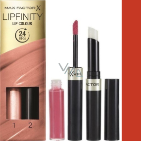 Max Factor Lipfinity Lip Colour rtěnka a lesk 140 Charming 2,3 ml a 1,9 g