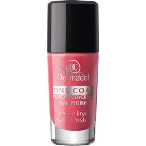 Dermacol One Coat Extreme Coverage Nail Polish Lak na nehty 107 10 ml