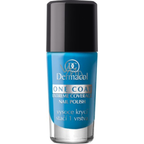 Dermacol One Coat Extreme Coverage Nail Polish Lak na nehty 124 10 ml