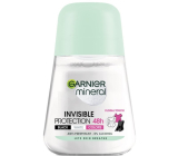 Garnier Mineral Invisible Black & White 48hkuličkový antiperspirant deodorant roll-on pro ženy 50 ml