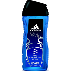 Adidas Champions League sprchový gel na tělo a vlasy pro muže 250 ml