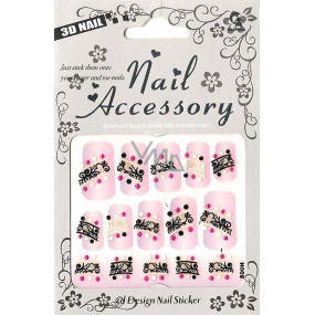 Nail Accessory 3D nálepky na nehty č. 6 1 aršík