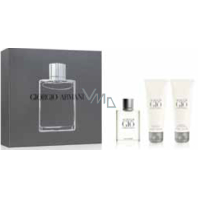 Giorgio Armani Acqua di Gio pour Homme toaletní voda 50 ml + sprchový gel 75 ml + balzám po holení 75 ml, dárková sada