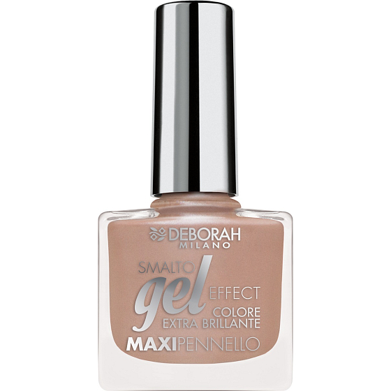 Deborah Milano Gel Effect Nail Enamel gelový lak na nehty 02 Nude Lingerie 11 ml