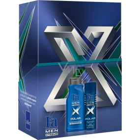 Fa Men Xtreme Polar sprchový gel 400 ml + deodorant sprej pro muže 150 ml, kosmetická sada