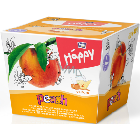 Bella Happy Baby Peach hygienické kapesníky 2 vrstvé 80 kusů